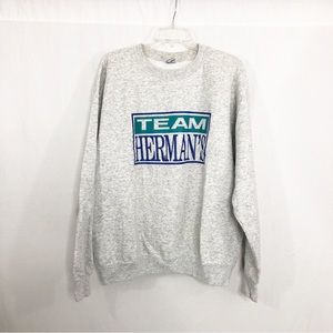 Soffe Vintage Team Herman’s Herman’s Sporting Goods Sweatshirt, Size 2XL, Gray